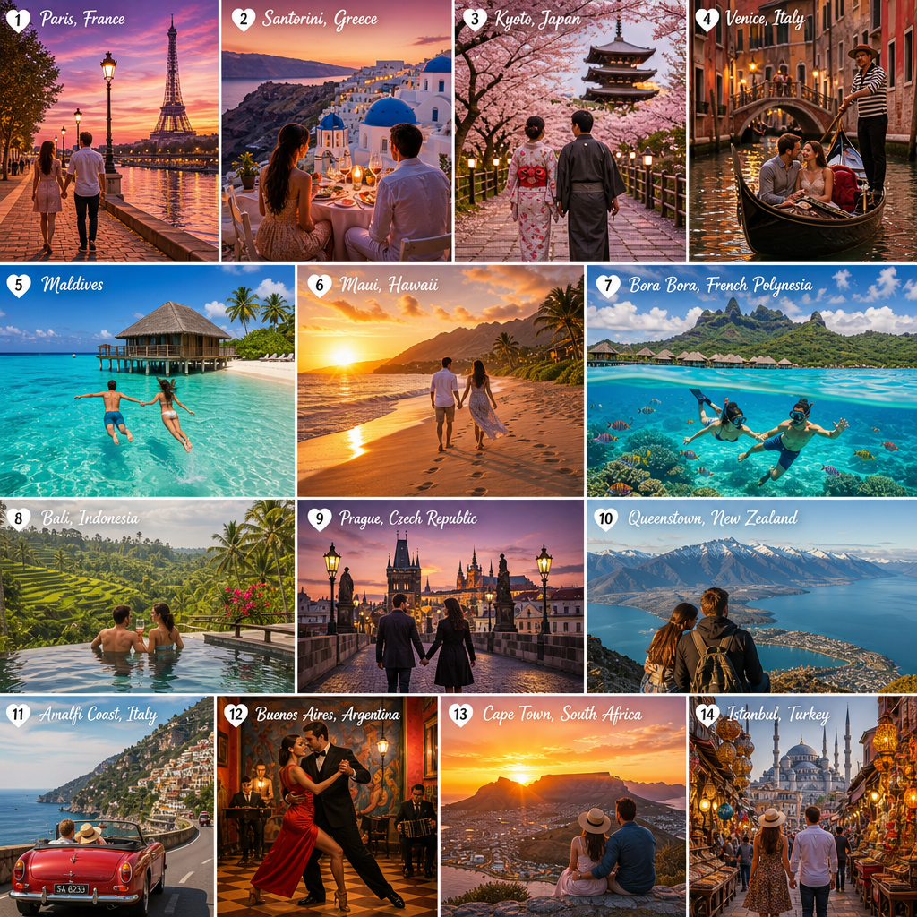 Romantic Getaways: Discover the Best Vacation Destinations for Couples